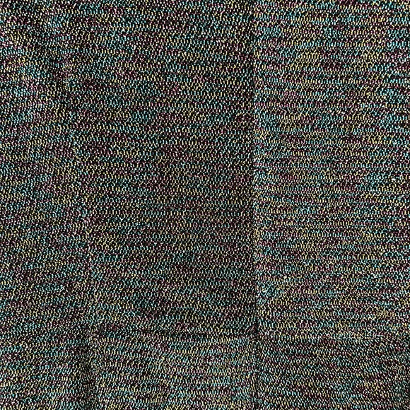 NWT Aqua metallic thread twist front party dress, fully lined, size small - Picture 6 of 8